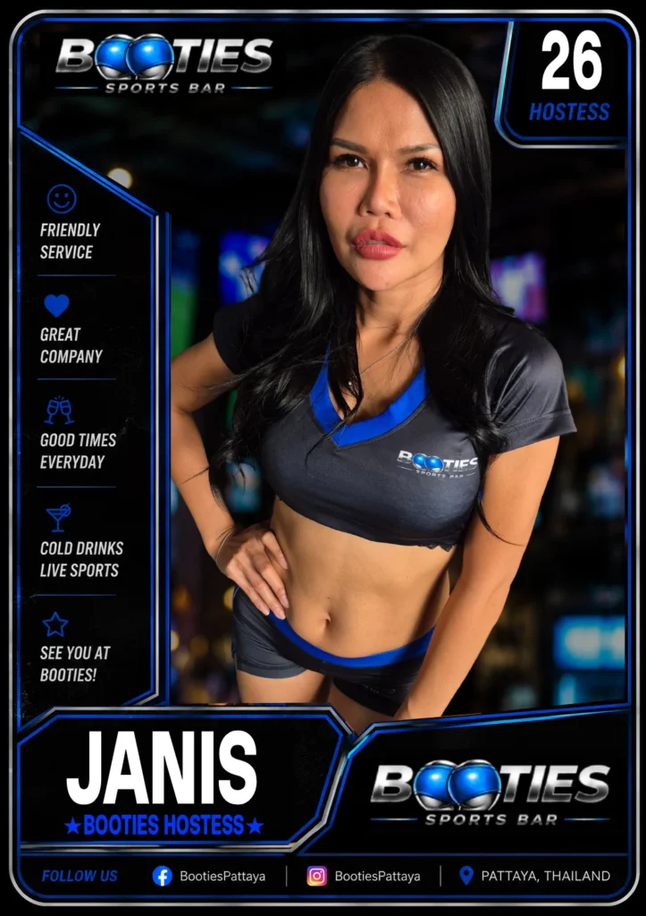JANIS - Booties Sports Bar hostess